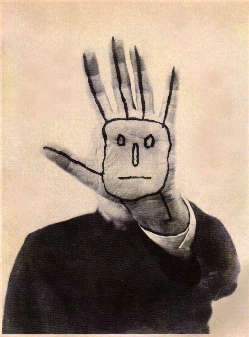 Saul Steinberg's self portrait