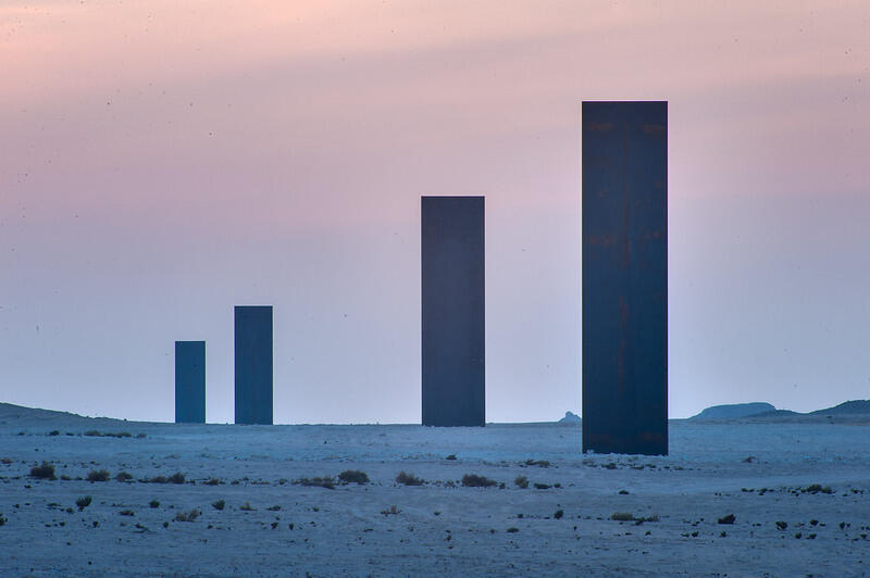 East-West/West-East Monoliths by Richard Serra